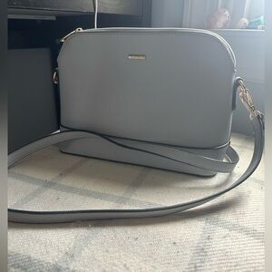 Baby Blue Crossbody, Gold Hardware